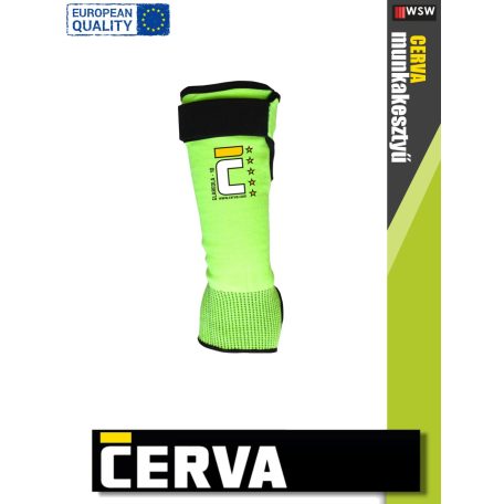 Cerva GLAREOLA 25 cm vágásbiztos karvédő - munkakesztyű - 10 pár/csomag