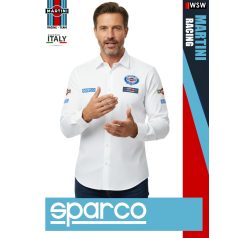   Sparco MARTINI RACING WHITE prémium technikai hosszúujjú ing - munkaruha