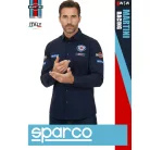 Sparco MARTINI RACING NAVY prémium technikai hosszúujjú ing - munkaruha