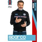 Sparco MARTINI RACING BLACK prémium technikai pulóver - munkaruha