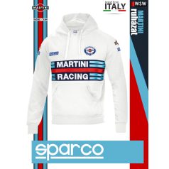   Sparco MARTINI RACING WHITE HOODIES prémium kapucnis pulóver - munkaruha