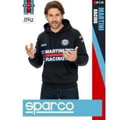   Sparco MARTINI RACING BLACK prémium technikai pulóver - munkaruha