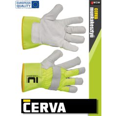 Cerva CASSOWARY WINTER bőr munkakesztyű - 12 pár/csomag