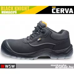   Cerva BLACK KNIGHT S3S technikai könyített fémmentes munkacipő - munkabakancs