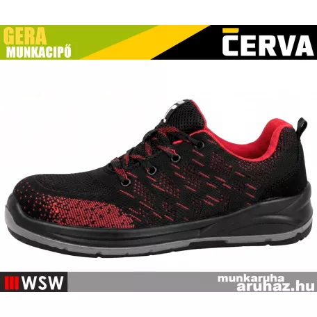 Cerva GERA S1 RED technikai munkacipő - munkabakancs