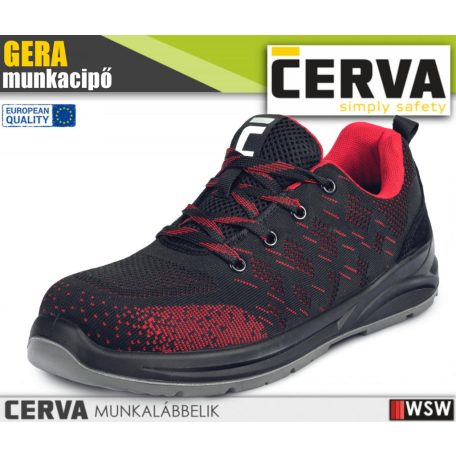 Cerva GERA S1P RED technikai munkacipő - munkabakancs