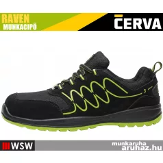   Cerva RAVEN SPORTY S1P GREEN technikai munkacipő - munkabakancs