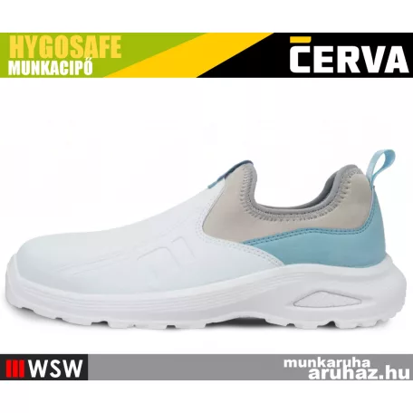 Cerva HYGOSAFE WHITE S2 technikai könyített fémmentes munkacipő - munkabakancs