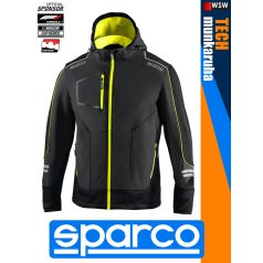   Sparco TECH GREYYELLOW YORK prémium rugalmas softshell kabát - munkaruha