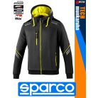 Sparco TECH GREYYELLOW COLORADO prémium rugalmas kapucnis pulóver - munkaruha