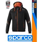 Sparco TECH BLACKORANGE COLORADO prémium rugalmas kapucnis pulóver - munkaruha
