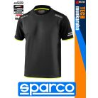 Sparco TECH GREYYELLOW TUCSON prémium rugalmas környakas póló - munkaruha