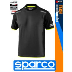 Sparco TECH GREYYELLOW TUCSON prémium rugalmas környakas póló - munkaruha
