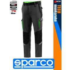 Sparco TECH GREYGREEN OREGON prémium technikai stretch derék munkanadrág - munkaruha   Sparco TECH GREYGREEN OREGON prémium technikai stretch derék munkanadrág - munkaruha