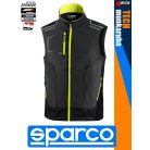 Sparco TECH GREYYELLOW ILLINOIS prémium technikai stretch munkamellény - munkaruha
