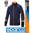Sparco TECH NAVYORANGE ALABAMA prémium rugalmas zipzáros pulóver - munkaruha