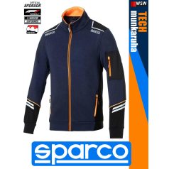 Sparco TECH NAVYORANGE ALABAMA prémium rugalmas zipzáros pulóver - munkaruha