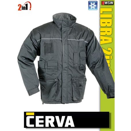 Cerva LIBRA 2in1 téli kabát bélelt dzseki - munkaruha