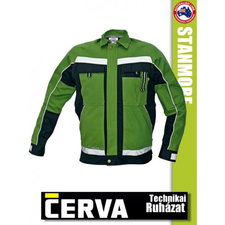 Cerva STANMORE GREEN kabát - munkaruha
