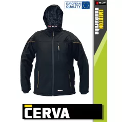 Cerva Emerton Black softshell kabát