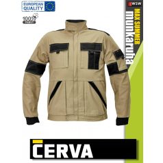 Cerva MAX SUMMER SAND pamut technikai kabát - munkaruha