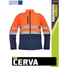 Cerva CIUDADES ORANGENAVY GRANADA technikai softshell munkakabát - munkaruha
