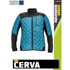 Cerva NEURUM PETROL prémium softshell kabát - munkaruha