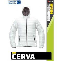   Cerva MAX NEO WHITE light technikai téli bélelt munkakabát - munkaruha