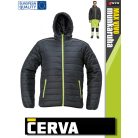 Cerva MAX VIVO BLACKHVY light technikai téli bélelt munkakabát - munkaruha