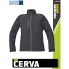 Cerva SHELDON ANTRACITE slimfit technikiai softshell munkakabát - munkaruha