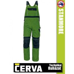 Cerva STANMORE GREEN kantáros nadrág - munkaruha