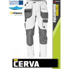 Cerva DAYBORO WHITE rugalmas deréknadrág - munkaruha