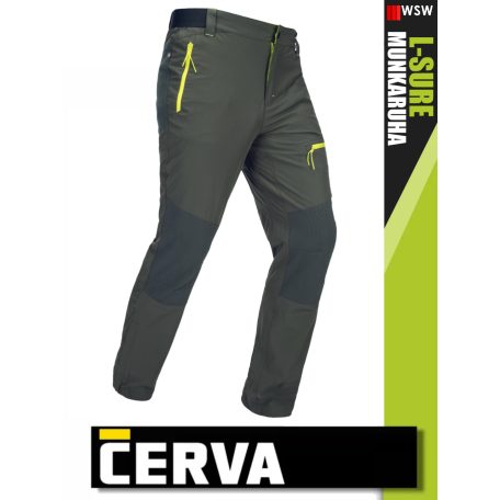 Cerva Emerton Black softshell kabát