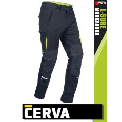 Cerva Emerton Black softshell kabát