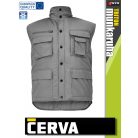 Cerva TRITON GREY bélelt téli mellény - munkaruha