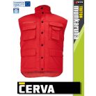 Cerva TRITON RED bélelt téli mellény - munkaruha