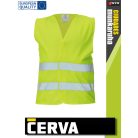 CERVA CIUDADES YELLOW F&F láthatósági mellény - munkaruha