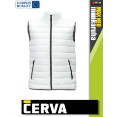   Cerva MAX NEO WHITE light technikai téli bélelt munkamellény - munkaruha