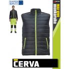 Cerva MAX VIVO BLACKHVY light technikai téli bélelt munkamellény - munkaruha
