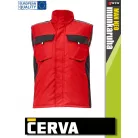 Cerva MAX NEO RED technikai téli bélelt munkamellény - munkaruha
