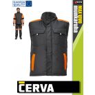 Cerva MAX VIVO BLACKHVO technikai téli bélelt munkamellény - munkaruha