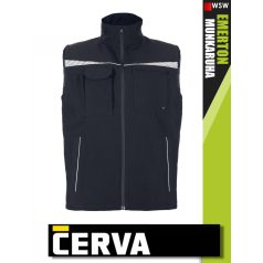 Cerva Emerton Black softshell kabát