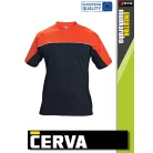 Cerva Emerton Black galléros pólóing