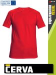 Cerva GARAI RED pamut rugalmas egyszínű póló - 190 g/m2