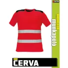Cerva KNOXFIELD RED prémium póló - munkaruha