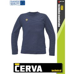 Cerva ESD NOYO NAVY technikai antisztatikus környakú póló - munkaruha   Cerva ESD NOYO NAVY technikai antisztatikus környakú póló - munkaruha