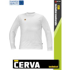 Cerva ESD NOYO WHITE technikai antisztatikus környakú póló - munkaruha   Cerva ESD NOYO WHITE technikai antisztatikus környakú póló - munkaruha