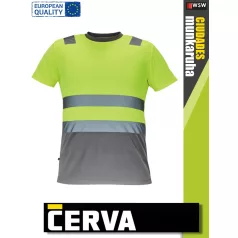   Cerva CIUDADES YELLOWGREY MONZON láthatósági póló - munkaruha