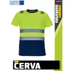   Cerva CIUDADES YELLOWNAVY MONZON láthatósági póló - munkaruha