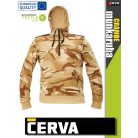 Cerva CRAMBE SAND kapucnis pulóver - munkaruha